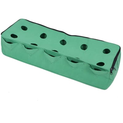 Groene Plant Groeizak Rechthoekig Vilt Fruit Bloemen Groenten Plantcontainer 96x38x25cm blue