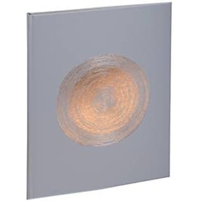 Exacompta gastenboek Ellipse groen-grijs 22x27 cm, 100 pagina's Clairefontaine, goudkleurig, kristallen doosje