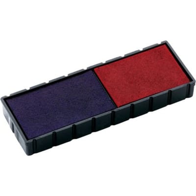 Stempelkussen Colop E/12/2 blauw en rood | 5 stuks