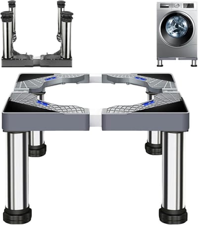 Verstelbare Wasdroger Onderstel Antivibratie Voor Wasmachine en Droger Zwaar Universeel