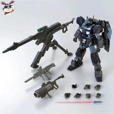 Nouveau HG 1/144 Jesta J1 Classe BC Rgm-96xs Modèle Méca à Assembler Kit Maquette Figurines d'Action Figurine Mécha Ornements de Bureau Jouets Tendance Cadeaux