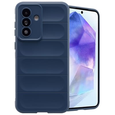imoshion Hoesje - Geschikt voor Samsung Galaxy A36 / A56 (5G) - EasyGrip Backcover - Donkerblauw