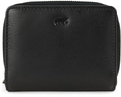 Bear Design Rits Portemonnee Jules RFID Zwart