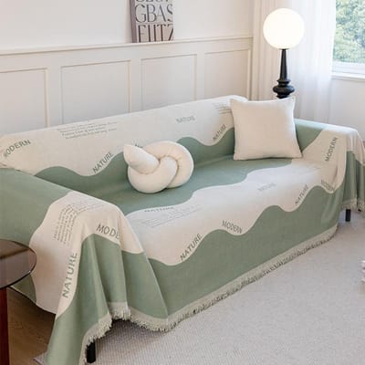 Ins Stijl Scandinavische Bank Handdoek Vier Seizoenen Universeel Anti-kattenkrab Bankhoes Stof Volledige Dekking Bank Deken Bankhoes Stofdicht 180*130cm