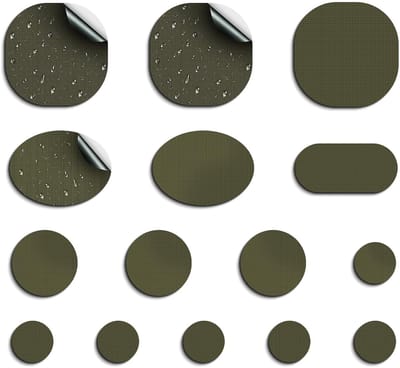 Reparatiepatches - Kledingstickers - Snelle Kledingreparatie - Zelfklevend Waterdicht - 45 Stuks - Diverse Kleuren