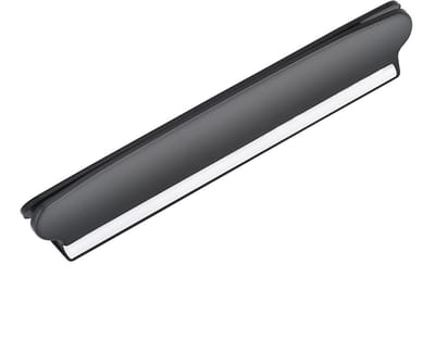 Allecto - Whetstone - Vijl voor het slijpen van messen - Professioneel gebruik - Zwart - Slijpmachine accessoires - Geschikt voor keukenmessen - Me..