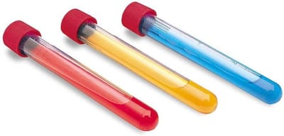 Plastic Testbuisjes - Reageerbuisjes met dop - Laboratorium experimenten - Steriel verpakt - 12 stuks - Transparant