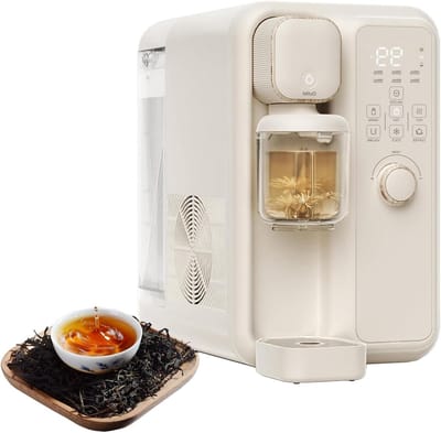 Waterdispenser - Warme en koude dispenser - Dranken bereiden - Direct warm en koud water - 35L reservoir - Wit
