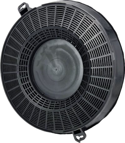 Multaparts® koolstof filter afzuigkap ø 23,5 x 3 cm | Filtercassette met actief kool om geurtjes tegen te gaan | Past in veel merken als AEG, Arthur Martin, Atag, Bauknecht, Beko, Candy, Electrolux | Alternatief voor type ACC926, 724100, AS-AZKF160
