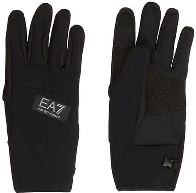 Ea7 Emporio Armani Train Softshell Handschoenen Zwart L