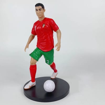 Nieuwe Voetbalster FIFA C. Ronaldo Messi Mbappe Model Poppen Cartoon Schattige Actiefiguur Auto Accessoires Voetbal Fans Cadeaus 1-5 stuks