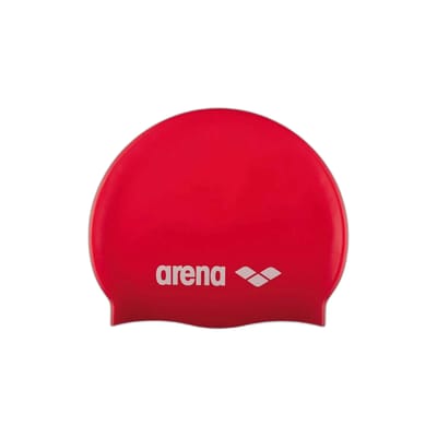 Arena Kinder Badmuts Classic Silicone Rood