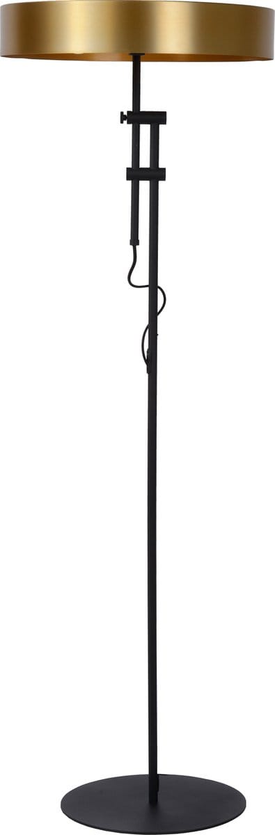 Lucide GIADA - Vloerlamp - Ø 45 cm - 2xE27 - Mat Goud / Messing