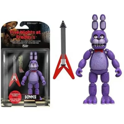 Figurines d'Action FNAF Ours Harem de Minuit Articulées Mobiles Détachables Five Nights Security Breach Modèle pour Enfants Poupée Jouet Cadeau