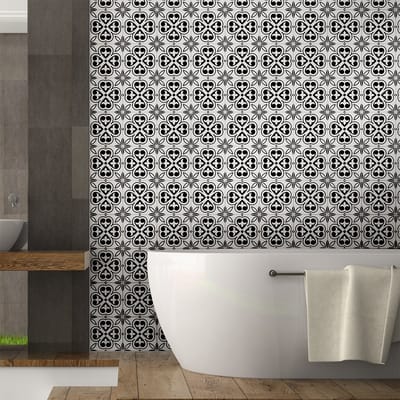 Zelfklevende tegelmuurstickers voor keuken en badkamer - 60 Azulejos Dona tegelstickers - 60 stickers 20x20cm