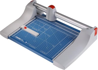 Dahle 440 papiersnijder (tot DIN A4, 35 vellen snijvermogen) 360 mm, blauw