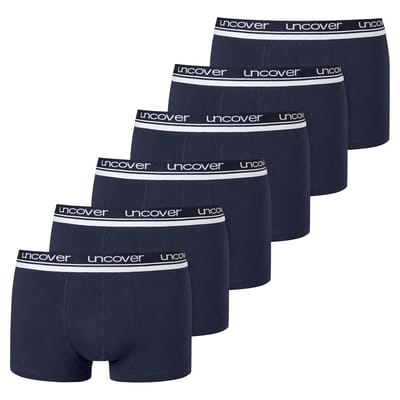 Uncover by Schiesser Boxershorts Set van 6