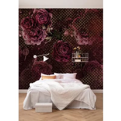 Fotobehang Intens Rood - Meerkleurig - 2,80m X 350cm