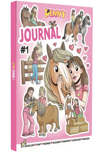 Penny Journal 2025 - Journal - Vakantieboek - Invul Dagboek - Dagboek Meisje - Journal Notebook - Journaling - Paarden Spullen - Paardencadeaus - Speelgoed - Paard - DIY - Invulboek - Invullen - Schrijven - Tijdschrift - Tijdschriften - Doeboek