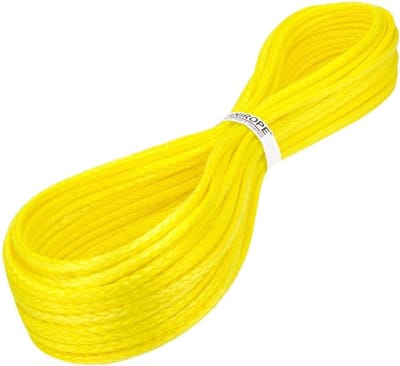Dyneema Touw - Sterk Koord - Bevestigen & Spannen - SK78 Gecoat - 3mm 20m - Geel