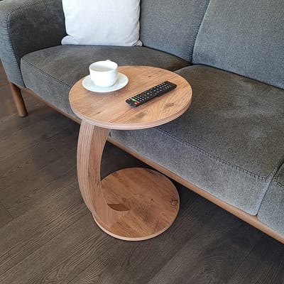 Nestly - Bijzettafel - Salontafel - Nesttafel - Pijnboom