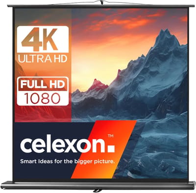 Ultramobil Projectiescherm 200 x 200 cm – Ideaal voor Presentaties en Filmavonden