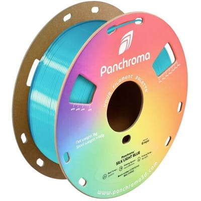 Polymaker CA03008 Panchroma™ Silk Filament PLA kunststof Zijdeglans 1.75 mm 1000 g Light Blue, Lichtblauw 1 stuk(s)