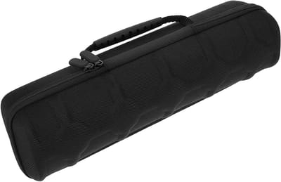 Reis Etui voor Horloges - 5 Slots Horloge Organizer, Schokbestendig EVA, Draagbare Horloge Opbergdoos voor Slimme en Traditionele Horloges, Zwart, 32.5X8.5CM