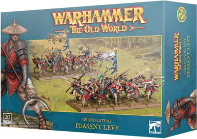 Beeldje Games Workshop Warhammer ToW - Grand Cathay Levée Paysanne
