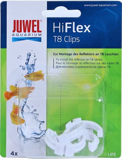 Juwel Hiflex reflector clips T8