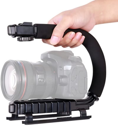 Dailygoods- Stabilizator Hoogwaardig ABS - Stabilisator Smartphone - Stabilisator Camera - Stabilisator Telefoon - Schokabsorberend - Duurzaam Ontwerp - Camera Grip
