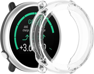 Beschermende TPU Hoes voor Polar Ignite Smartwatch - Schokbestendige Bumper en Case in Wit, Ideaal voor Sport en Activiteiten