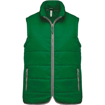 Kariban Gewatteerde bodywarmer K6116 - Kelly Green - XS