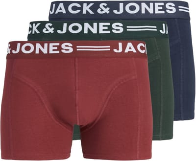 JACK&JONES - SENSE TRUNKS 3-PACK NOOS - Heren - Onderbroeken