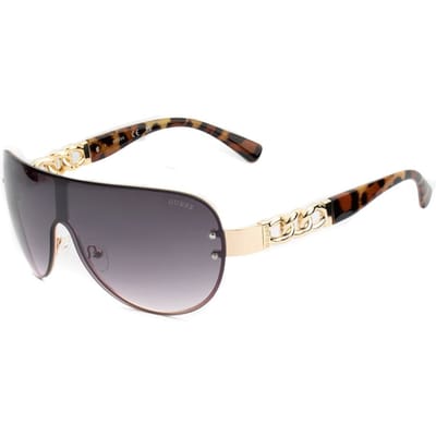 Guess Shield Womens Gold Smoke Grey Gradient GO00037