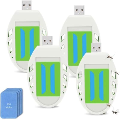MKSS® Muggenstekker - Muggenlamp voor Binnen - Ultrasoon