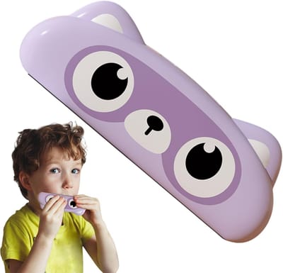 Mondharmonica Speelgoed - Muziek Instrument - Vroege Muziek Leren - Cartoon Ontwerp - 16x56x25cm