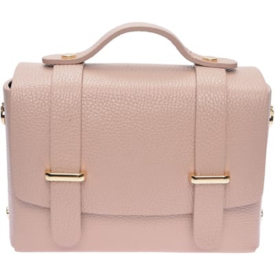 Luisa Vannini Rose Rundleer Tas