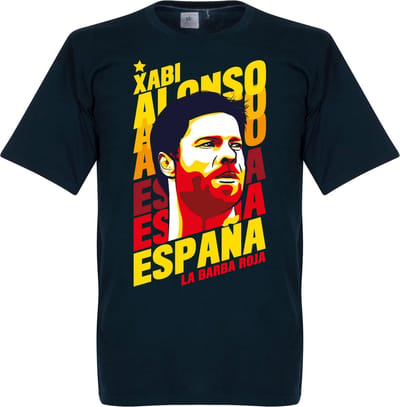 Xabi Alonso Portrait T-Shirt - XXL