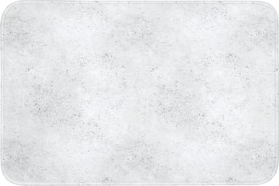 Badmat 90x60 cm - Antislip - Lichtgrijs - Betonstructuur - Subtiel - Badmatten voor badkamer - Badkamermat - Douchemat - Badkamer mat