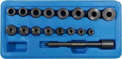 SW-Stahl 410113 koppelingscentreergereedschap 17 stuks