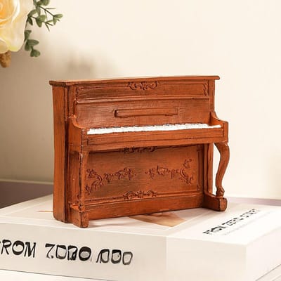 Amerikaanse Piano Ornamenten Mini Muziekinstrument Model TV Meubel Kamer Slaapkamer Meubilair Muziek Cadeau Verjaardagscadeau