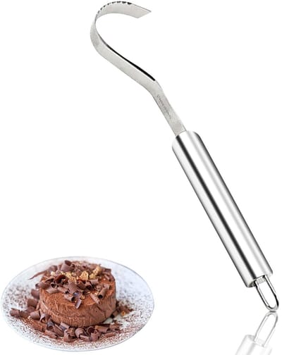 Dailygoods - Boter Mes - Chocolade Kaas Boter Scheerapparaat - Boter Krultang Mes - Handig voor taartdecoraties - Geschikt voor volw...