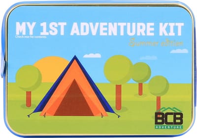 Bushcraft survivalset My 1st Adventure Kit Summer Edition kind - 10-delig