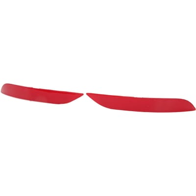 1 Paar Achterbumper Reflector 63147314884 Glad Oppervlak Sterke Retroreflectie Geschikt voor X135i Sport white