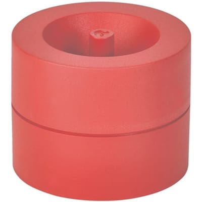 Papercliphouder MAULpro magnetisch recycled Ø73x60mm rood