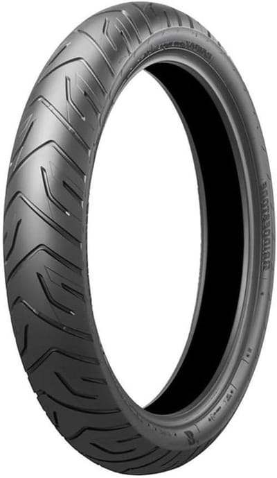 Motorband - All-season band - Veilig rijden - Verbeterde grip nat - 90/90 R21 54V - Zwart