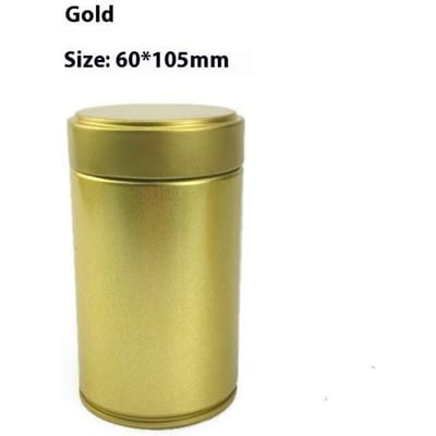 Mini Boîte de Poudre de Matcha Boîte Épaisse en Fer Blanc Thé Pot Scellé Boîte de Rangement pour Épices Boîte Contenant Ustensiles de Cuisine