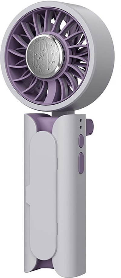 Handventilator - waardoor reizen gemakkelijker wordt- 3-in-1 Ontwerp: Handheld, Tafel, Ontwerp dat aan een paraplu kan worden bevestigd - Voor Reizen en Outdoor -voor Kantoor, Reizen en Festival - Ideaal voor Kinderen en Volwassenen