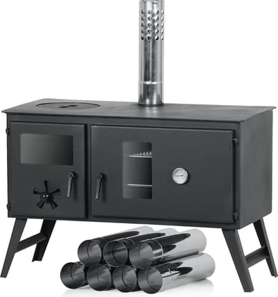 Tentkachel voor Camping en Outdoor - Houtoven voor Tentverwarming